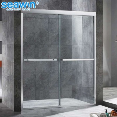 Best-selling cheap shower room bathroom frame sliding glass door