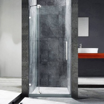 Waterproof guaranteed easy to install glass walk-in shower door