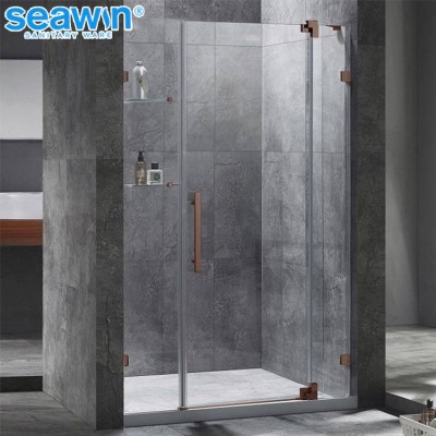 OEM High Quality Low Cost Modern Design Anti-Scratch 10mm Tempered Glass bathroom glass door