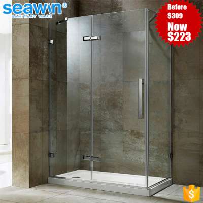 best price bathroom frameless glass shower enclosures