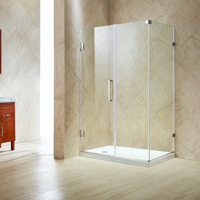 hotel glass hinge swing rectangular shower room bathroom enclosures shower