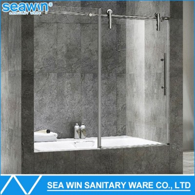 Luxury door price for 10mm thick temered glass sliding glass shower door china shower room